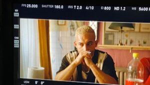 Dali Benssalah Instagram - Clap de fin pour le dernier film d’Achraf Ajraoui Produit par Nolita (Yoann SCHERB) 
DOP Plume FABRE - Mise en scène: Alexandra MAÏO, Cassandra FERRARIO
- La scripte : Valentine MICHEZ - Déco/Accessoires et plus encore : Gaston PORTEJOIE, Noé BERLOQUIN, Mathilde MAIRE - Régie au top : François LAZARO, Camille ROLOUIS, Sarah BERKANI, Baptiste COMBES - Équipe Image: Ella DELORMAS, Camille DE BRITO, Tom HAUDRY - Team Son: Baptiste JURICIC, Camille TAILLEFER
- Les Machinos : Octave MARIA, Robin GASNIER - L’électro : Mathieu DEFASQUE - Maq/Coiff : Sophie NEDJAR - Costumes : Naïs HOARAU - Teinture : Akim LE BARBER D’ORANGE - Réglage cascade : Jeremy Spider MAN 
———————————————
Avec : Ophélie BAU, Homayoun FIAMOR, Nassim BOUGUEZZI, José SERVANT, Kader BOUALLAGA, Mohamed SADI, Ahmed EL HANDOUZ, Flore HAMIDANI, Anne-Sophie PICARD, Sofia ELOURDI, Romain FIALEK, Lucas PLANCHENAULT, Sébastien CONVERT, Adrien LESIMPLE et la participation du grand Albert DELPY !