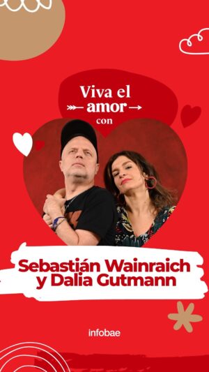 Dalia Gutmann Instagram - #VIVAELAMOR CON DALIA GUTMANN Y SEBASTIÁN WAINRAICH
Los actores responden quién se enamoró primero 💘 y cuál de los dos es el más estricto en la crianza de los hijos. También explicaron cómo repercutiría la infidelidad en sus vidas: emocional 💖 o racional 🧠
📲 Mirá el episodio completo en @ infobae -link en bio-