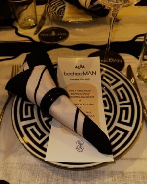 Damani D. Sease Instagram - Thank you for the dinner, and wonderful collection🥂#BooHooManOfficial