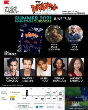 Damon J. Gillespie Instagram - ‼️What’s good Ithaca?⁉️
Come on down and see our incredible show. 
Y’all talk about how bad you miss Theatre? Well here’s your chance! June 17- 26 @hangartheatre 
Get your tickets now!
•
•
•
#theatre #livetheatre #playtime #therealness #ithaca #visitithaca #hiphop #rap #weback