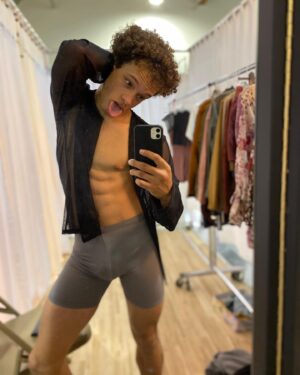 Damon J. Gillespie Instagram - #tinyprettyanniversary 🥺🥲