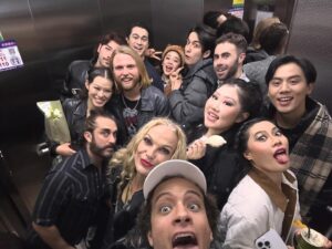 Damon J. Gillespie Instagram - It was exhausting but we made it. 
“Natasha Pierre and the Great Comet of 1812” had its first preview tonight in Shanghai China. My god what an exhilarating experience!
It’s shows like these, with people like this that makes me fall in love with theatre all over again. 

Special shoutout to @ormatias and @theoveralltreat for your love and dedication. It’s been 9 years since we worked together but my god it’s always a treat. (Yes pun intended)

“I breathe in the air with joy”