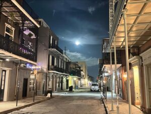 Dan Cummins Instagram - Thank you New Orleans for a great couple of days with the kids! You never disappoint. Big shout out to whoever uploaded 1000 fart sounds to Spotify. Playing that in my pocket at volume while Monroe also played it in her pocket while Kyler begged us to stop asking him "if he was feeling okay" in crowded public places was a trip highlight. Special shoutout to the Insectarium for the nightmares. Also, how 'bout that moon?? Gorgeous. Always love the artistic, untamed energy of this delightfully spooky, soulful city. 🖤
