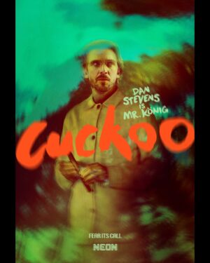 Dan Stevens Instagram - Mother Nature can’t save them.

Hunter Schafer, Dan Stevens, Jessica Henwick, and The Hooded Woman star in CUCKOO.