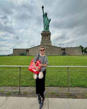Dana Morávková Instagram - 🗽🛳️❤️ #statueofliberty