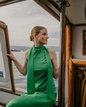 Danae Michalaki Instagram - When in Hydra 💚