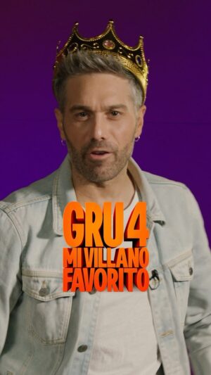 Dani Martínez Instagram - Seré el nuevo villano de #GRU4 #MiVillanoFavorito. Maxime, así se llama el nuevo enemigo de Gru. Ha sido una pasada doblar este personaje y formar parte de esta divertida y mítica saga. ¡3 de julio en cines! @universal_spain