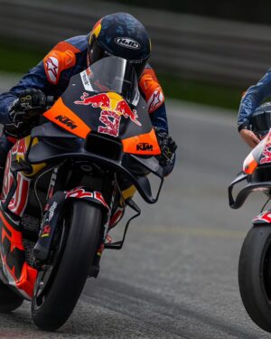 Dani Pedrosa Instagram - When Fabio met Dani... It's not every day you get to ride one of the fastest bikes on the planet AND get some pointers from a MotoGP™ Legend. 

Head to Fabio's YouTube channel to watch the full video edit.

What's the next big challenge for the Austrian MTB rider... Erzberg 2025? 😉

#KTM #ReadyToRace #RedBull #MotoGP