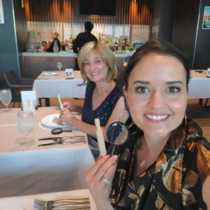 Danica McKellar Instagram - Happy 78th birthday to my beautiful mom! 😍 Grateful for your love & support through the years, and for your amazing genes, too. 🥰 So happy to celebrate you on your actual birthday this year. And what a fun night it was at @le.petitchef ! 🍽👨‍🍳 (Swipe for pics/videos from tonight, and see more on my instastories!) Love you, mom! 💕
.
.
Please add your happy birthday wishes and emojis for @mahailamckellar below! 🎁🎂🎈🥳