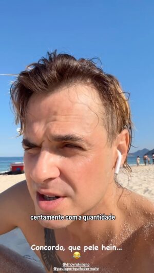 Daniel Erthal Instagram - Qual a sua opinião? Você qdo começa algo vai até o fim? Escreve aqui!💪🏻🫶
.
.
.
Que pele hein meus queridos… 😂(zero botox e filtro)😉 (4.2)
@drcyrohirano & @paulaperiquitodermato 💚