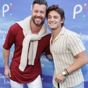 Daniel Feuerriegel Instagram - And the cat's in the cradle and the silver spoon. 
Little boy blue and the man in the moon
"When you coming home, dad?" "I don't know when"
But we'll get together then
You know we'll have a good time then 

Carpet Shenanigans w @carsonboatman at Day of Days 

You know I’m in my dad era due to over the shoulder sweater 👴🏻