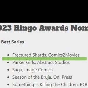 Daniel Feuerriegel Instagram - OMG. WOW 😳 ‘Fractured Shards’ has been nominated for ‘Best Series’ at this years @ringoawards 

The Ringo Awards are a comic industry award show  where the winners are decided by other comic professionals. (Like the Oscars for comics!)

We have been nominated for ‘Best Series’ and it stands alongside incredible series like Image's ‘Saga’ and Boom's ‘Something is Killing the Children.’ To even be nominated is truly incredible & is not taken for granted. 

Past winners include 
2017 Vision, Marvel Comics
2018 Mister Miracle, DC Comics
2019 Black Hammer: Age of Doom, Dark Horse Comics (tie)The Immortal Hulk, Marvel Comics (tie)
2020 Bitter Root, Image Comics
2021 Usagi Yojimbo, IDW Publishing
2022 Something Is Killing the Children, BOOM! Studios as well as Walking Dead & Umbrella Academy in years prior 🤪

I am so very grateful for my team @comics2movies & Stephen Kok. Artist @ric783 & colorist @kevdecastro for bringing my vision to life. 

And finally, thank you to ALL OF YOU. If it wasn’t for your generous pledges towards our novels, we wouldn’t be in the position. Adore you all from the bottom of our hearts ❤️ 

Speaking of pledges, Volume 3 of ‘Fractured Shards’ will be heading to @kickstarter at the end of August. So stay tuned 

If you would like to purchase previous volumes & the spin off, click the link in my bio 

I guess we gotta try and get to the @baltimorecomiccon in Sept as well😬

#baltimorecomiccon #ringoawards #2023 #graphicnovel #comicbooks #cyberpunk
