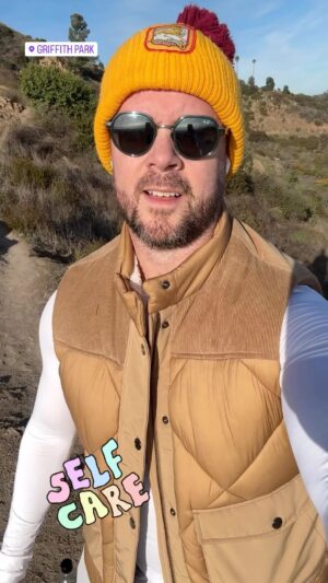 Daniel Feuerriegel Instagram - Self Care Baby. Self Care ❤️

#hike #selflove #losangeles #griffithpark