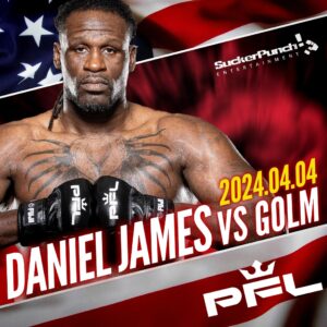 Daniel James Instagram - #FightWeek‼️ The hunt begins for @danieljames_predator as he opens the season for the big boyz in the @pflmma million dollar season this Thursday, live on ESPN  #represented