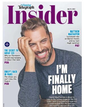 Daniel MacPherson Instagram - SYDNEY. After 17 consecutive weeks on the road - the final stop on the @thewomaninblackaus tour brings me home - I arrived this morning in fact! After two shows In Newcastle yesterday, I was looking forward to a sleep in, but alas my body having none of that. Wide awake at 5am, I was on the road early and an 8am coffee in Bondi and a jog along coast cleared the last of my lingering cold & congestion. It’s a pretty incredible city to return to. I was feeling particularly grateful this morning on my way to get Austin. 

Tour life has been awesomely huge. Testing and relentless, but so satisfying. Possibly more akin to a footy season - if April’s rehearsals were the preseason and touring the regular season, this next three weeks in Sydney at the Theatre Royal might just been our finals. John and I are match fit, sharp and precise,  and both grateful to be working at this level on such brilliant material, alongside a wonderful touring crew. 

Toowoomba, Brisbane, Adelaide, Perth, Melbourne, Canberra, Wollongong, Newcastle - A huge thank you for coming out and seeing us. Can’t tell you how great it is up there with you all! 
 
Sydney, now it’s your turn! The Woman In Black. Playing the @theatreroyalsyd from Tuesday until Saturday 17th August 🖤🙏🏼👻⚡️

Thanks for the cover & chat @lisamayoh, with shots by the unstoppable @justinavelingphoto 🙏🏼