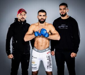 Daniel Weichel Instagram - 3 bad men @daniel_weichel @madmaxcoga @antoniobilaww #mmaspirit #frankfurt #homeofchampions #together