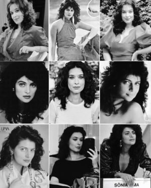 Daniela Paschoal Instagram - Vamos brincar quem sou eu e quem é a linda @dani_paschoal .. que me interpretou na #serie #oreidatv … #sonialima #ᴛʙᴛ 80s 90s #atrizes