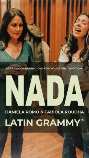Daniela Romo Instagram - Para su consideración al #latingrammy #latingrammys con nuestro tema “NADA” Daniela Romo y Fabiola Roudha.
Un Bolero Pop Soul que une las dos mágicas voces en una melodía y letra muy nostálgica.

#latingrammy #latingrammys #parasuconsideración #foryourconsideration #latingrammy2024 #danielaromo #fabiolaroudha #nada #guatemala🇬🇹 #méxico