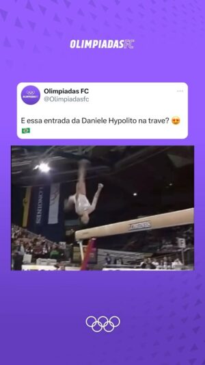 Daniele Hypólito Instagram - A nossa Dany Hypolito era ESPETACULAR! O adm já tá morrendo de saudade das olimpíadas! 😭