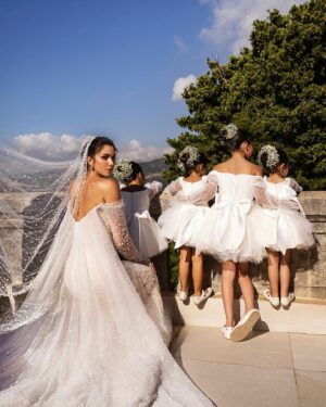 Daniella Rahme Instagram - I am deeply grateful to you all for your love & warm wishes on our wedding day 🤍💍 
#DaniellaRahme #دانييلا_رحمه