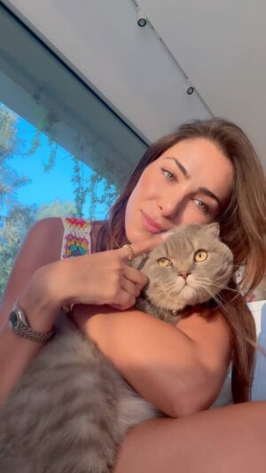 Daniella Rahme Instagram - Olive 🐾 @zeytoun ❤️