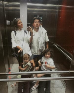 Danielle Clyde Instagram - Nunca hemos sido de días, soy la más afortunada que a mis hijos les haya tocado el mejor papá! Te amamos muchísimo, hoy y siempre 🤍