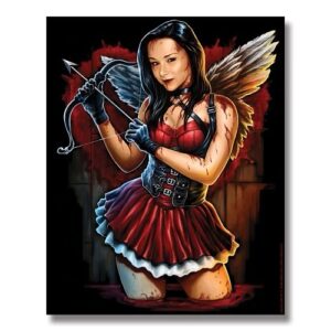 Danielle Harris Instagram - Guess what I’ve got for you for vday?!!! Posters will be available for preorder  THIS Friday on my website! 💋💋❤️❤️