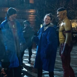 Danielle Panabaker Instagram - Today marks 10 (!) years since I was hired for @CWTheFlash. If I could rewind time and tell younger me that the show would run for so many years, that the characters would become so beloved, that I would make such great friends, or that I would get to direct 5 episodes of our show, I never would have believed it. A reminder that we never know what the future has in store for us and how it might change our lives.