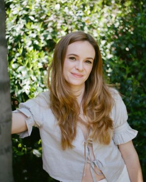 Danielle Panabaker Instagram - Just call me garden girl. Happy September!