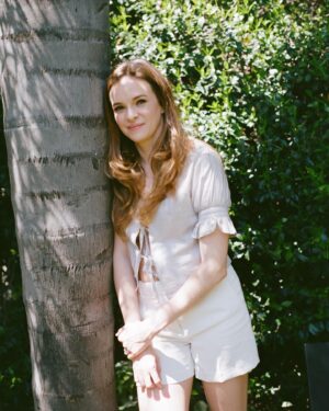 Danielle Panabaker Instagram - Just call me garden girl. Happy September!