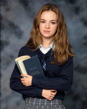 Danielle Panabaker Instagram - I graduated early so I never got to do graduation photos or got a superlative! What do you think mine would have been? Most likely to…