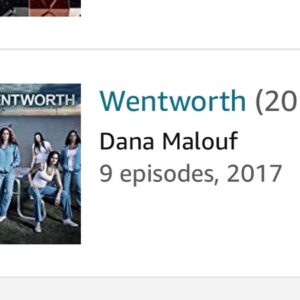 Daniielle Alexis Instagram - @wentworthonfoxtel WRAP 🥺💙 wow. I was extremely blessed to play DANA MALOUF Supporting cast on season 5 , of this worldwide phenomenon!!!! I binged the final season from my lounge room in LA and cried laughed screamed as usual. What a journey what an amazing blessing and gift to my life.  I owe so much of my success to this team and I’ll never forget the highest standard of actors in Aus in front of me everyday when I was set. This post is to pay true respects to incredible Australian television that is well and truly a season to be remembered for ever. thanks to Jo , Pino & Nathan  for believing in me and my sisters y’all forever inspire me ( viewable on Netflix worldwide Foxtel Australia )