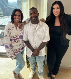 Daniielle Alexis Instagram - The interview I’m now  prepared for after my journey of life.. @rayj and myself On @realcandaceowens show Today DROPS, interview link in my bio !!! As a trans person I couldn’t have been more fearful of this interview the night before I can’t lie . But I promised to be myself and speak from a personal view point and back my community in the best way possible 🏳️‍⚧️❣️ I will be dropping the link in my bio when the interview releases ! Lord I pray that people in my comments that come from her page are respectful to me , just as I was to her ! Ray J I love ya man thanks for all that you do 🩷 #candaceowensshow #rayj #daniiellealexis