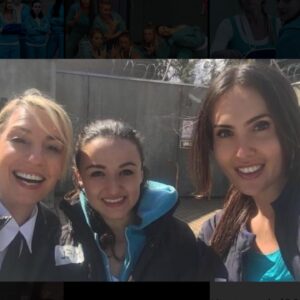 Daniielle Alexis Instagram - @wentworthonfoxtel WRAP 🥺💙 wow. I was extremely blessed to play DANA MALOUF Supporting cast on season 5 , of this worldwide phenomenon!!!! I binged the final season from my lounge room in LA and cried laughed screamed as usual. What a journey what an amazing blessing and gift to my life.  I owe so much of my success to this team and I’ll never forget the highest standard of actors in Aus in front of me everyday when I was set. This post is to pay true respects to incredible Australian television that is well and truly a season to be remembered for ever. thanks to Jo , Pino & Nathan  for believing in me and my sisters y’all forever inspire me ( viewable on Netflix worldwide Foxtel Australia )