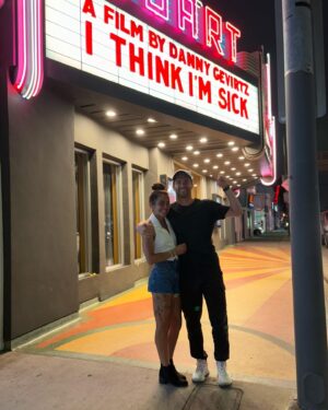 Danny Gevirtz Instagram - My first movie “I Think I’m Sick” is OUT NOW on itisfilm.com for anyone, anywhere (link in bio)! Also now available on Amazon Prime Video for US and UK!

Lol It’s been a loooong 3 years but I couldn’t be more proud and excited to finally share this thing that me and so many others have poured so much heart and soul into. We decided to take a chance and bet on ourselves by self-distributing, so it’d mean the world if you could support by watching!

Slide 2: Making this movie has been the hardest thing I’ve ever done. From an insane month of production to getting to share the film across screenings and festivals from LA to the UK. (You can watch all of it on my YouTube channel) Thank you to every single person from supporter, to crew, to cast, to anyone who’s given me or this film a chance. 

Slide 3: One of my favorite moments of this entire process was a conversation I had after the LA private screening with Lawrence Sher, a filmmaker at the top of the industry whom I admire greatly. His kindness and thoughts helped boost my self-confidence in a time I needed it the most. 

Slide 4: This isn’t everyone, but this is a group of people I could never have made this film without. Thank you for trusting me and helping me get this thing across the finish line. 

Slide 5: The person who has been there every single step of the way. Thank you to my wife for putting up with my manic roller coaster of emotions from the highest of highs to the lowest of lows throughout this entire process. I love you.