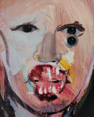 Danny Kiranos Instagram - Our next album “Yours Until the War is Over” is out in a WEEK! If you haven’t pre-ordered yours yet, you can expect this guy to be hovering above your bed as soon as it’s released…head to the bio to save yourselves from that experience.

Cover art done by @joanlalucat