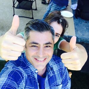Danny Nucci Instagram - Me n M n M have a scene together!! Maiamitch #thefosters