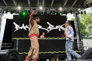 Danzal Baker Instagram - CENTRAL PARK NEW YORK CITY 🥵
What a time! Shout out to @gflip for jumping upwith me to perform My Mind together live for the very first time 👊🏾 

📸 @ian.laidlaw