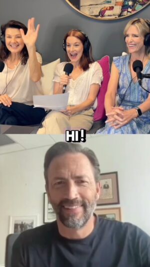 Daphne Zuniga Instagram - What did Andrew Shue REALLY think about all those shirtless scenes? He is spilling the tea on all things “Melrose Place” ...casting, auditions and more! 

Listen now wherever you get your podcasts!