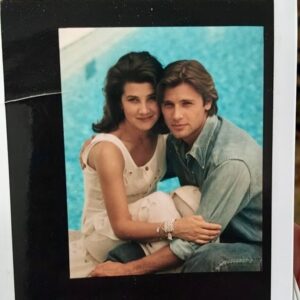Daphne Zuniga Instagram - 🔥👌Love having @grant_show on our podcast this week! Here are some throwback Jake and Jo pics, second one from a GQ magazine photo shoot. Love the 90s! 👅🫦💄
Listen to Still The Place wherever you get podcasts for our Melrose Place rewatch @stilltheplace @grant_show @gq @iheartradio @lauraleightonforreal #courtneythornesmith