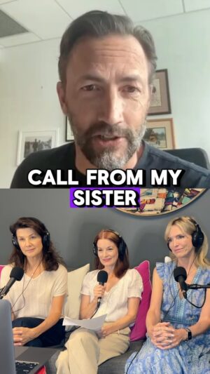 Daphne Zuniga Instagram - Best sister ever! Andrew Shue tells the ladies how a little white lie by his sister Elisabeth Shue helped launch his mega acting career on “Melrose Place.” 
Don’t miss out—link in bio! 🎧✨