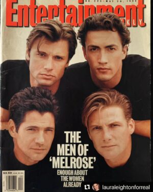 Daphne Zuniga Instagram - OMG too good. Had to repost @lauraleightonforreal Our hot men of Melrose. All will be guests on our new podcast with a new episode every week. You can hear Grant Show and Andrew Shue now! @stilltheplace Listen via link in my Bio.

#Repost @lauraleightonforreal with @use.repost
・・・
Yep, we’ll be talking to them ALL, on @stilltheplace!  Andrew Shue’s episode is out now!  Grant Show was our first guest and we can’t WAIT for Doug to come chat soon! Thomas will have a chance to defend Michael Mancini too,heh heh
🔥🔥🔥🔥 ❤️❤️❤️❤️

Listen to all podcast episodes here— 
https://linktr.ee/stilltheplace 

#melroseplace #stilltheplace #andrewshue #grantshow #dougsavant #thomascalabro