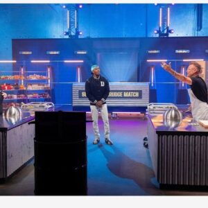 Darnell Ferguson Instagram - The energy is everything!!!! This Tuesday at 9pm est I promise you this episode gives you everything and more that you want out of a competition show!!! #superchefgrudgematch #foodnetwork #streamonmax #itainteasybeingsuper