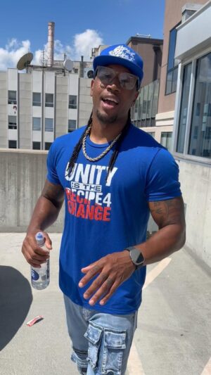 Darnell Ferguson Instagram - Help support something positive!! @rockchef2impress is where to purchase your #unity shirt at asap #itainteasybeingsuper #chef2impress #style #positive #bringpeopletogether #superchef