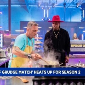 Darnell Ferguson Instagram - Had a blast talking Season 2 of SUPERCHEF GRUDGE MATCH & also about THE SUPERCHEF FAMILY COOKBOOK with @nylivingtv !! Get your book now and make sure you don’t miss out DECEMBER 26 for the premiere of Season 2 #foodnetwork #superchefgrudgematch #itainteasybeingsuper #darnellferguson #cookbook #holidayseason #christmas