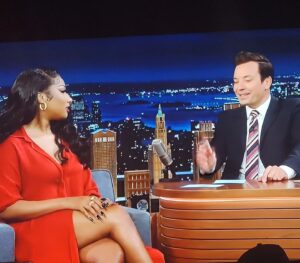 Daryl Mitchell Instagram - No cap @theestallion will be offered her own talk show she was funny, creative, and quick. I was entertained, she came to play.@jimmyfallon