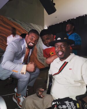 Daryl Mitchell Instagram - @showtimeshawnp @chuckricod  and @darylchillmitchell in the building