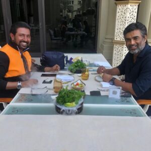 Dato Sri G Gnanaraja Instagram - Lunch meeting with @actormaddy 
#TricolourFilms jv #DSGcreations 
#Maddy #DSG #25November2022 #Friday