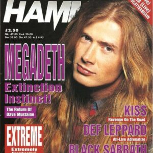 Dave Mustaine Instagram - Throwback Thursday to this @metalhammeruk cover. Who remembers when this came out? #tbt