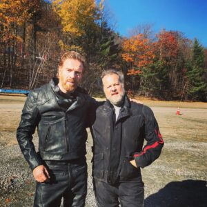 David Costabile Instagram - Just having met the Creator of Souls. @sho_billions #wagsandaxeseeyou #wags #wagsismyspiritanimal #ifuckinglovewags